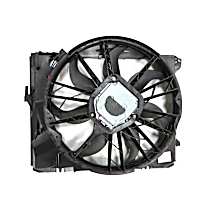 Radiator Fan 6 Cyl 3.0L, Manual Transmission, Radiator and Condenser Complete Assembly, Dual fan