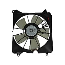 Driver Side, 4 Cyl 2.4L, Radiator Fan Assembly, Single fan
