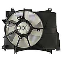 2812036 Cooling Fan Assembly Sold individually, CVT Models, Radiator and Condenser Complete Assy.