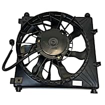 2812098 OE Replacement Passenger Side Radiator Fan, Single fan