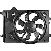 4 Cyl 1.8L, Without Air Conditioning; Radiator And Condenser Complete Assembly - 