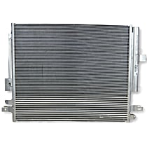 A/C Condenser Sold individually, Aluminum Core, Automatic Transmission - 