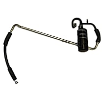 A/C Accumulator, With R-134A Refrigerant; With Suction Hose; Pigtail 1711464; Switch O-Ring 1311405; Switch 1711369 - 