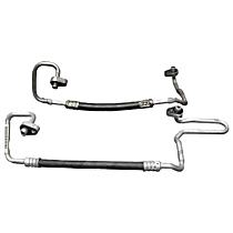 A/C Refrigerant Discharge Hose - Sold individually, Models With Rear A/C