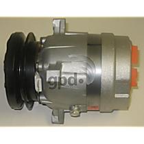 A/C Compressor, 1 Groove; V5, With Clutch, 1-Groove Pulley, 4 Cyl 2.0L, GPD OE Replacement - 