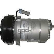 A/C Compressor, Naturally Aspirated, 6 Groove; H6, With Clutch, 6-Groove Pulley, 3.8L, 65 Series - 