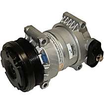 6511339 A/C Compressor, With Clutch, 6-Groove Pulley, 65 Series