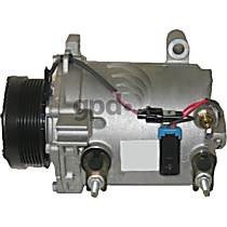 A/C Compressor, 6 Groove; Boss Mount 4; Msc130Cvsg, With Clutch, 6-Groove Pulley, 8 Cyl 4.6L, 65 Series - 