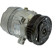 6511399 A/C Compressor Sold individually With Clutch, 6-Groove Pulley