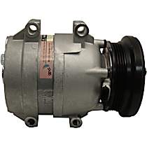 A/C Compressor, V7, With Clutch, 4-Groove Pulley, 8 Cyl 5.7L, 65 Series - 