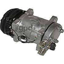 6511421 A/C Compressor, With Clutch, 2-Groove Pulley, 65 Series