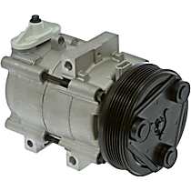 A/C Compressor, 6 Groove; Fs10; O-Ring (2) 1311385, With Clutch, 6-Groove Pulley, 3.0L, 65 Series - 