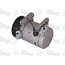 6511513 A/C Compressor Sold individually With Clutch, 4-Groove Pulley
