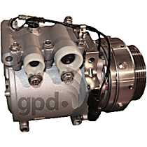 6511543 A/C Compressor, With Clutch, 5-Groove Pulley, 65 Series