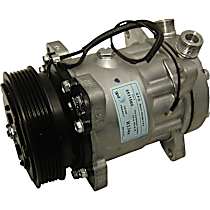 6511560 A/C Compressor, With Clutch, 6-Groove Pulley, 65 Series