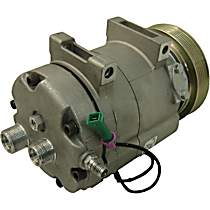 A/C Compressor, Zexel; 6 Groove; Dcw17B; With R-134A Refrigerant, With Clutch, 6-Groove Pulley, 5 Cyl 2.2L, 65 Series - 
