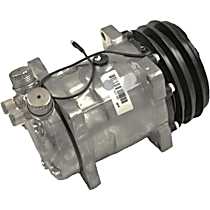 6511651 A/C Compressor, With Clutch, 2-Groove Pulley, 65 Series