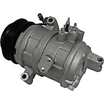 A/C Compressor, 6 Groove; Nipp; 10S20C, With Clutch, 6-Groove Pulley, 8 Cyl 4.7L, 65 Series - 