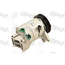 6511696 A/C Compressor Sold individually With Clutch, 6-Groove Pulley