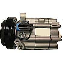 A/C Compressor, 5 Groove; Dcv11A; Vertical and Horizontal Pad Fitting, With Clutch, 5-Groove Pulley, 4 Cyl 1.9L, 65 Series - 