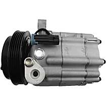 6512025 A/C Compressor, With Clutch, 5-Groove Pulley, 65 Series