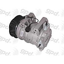 6512055 A/C Compressor Sold individually With Clutch, 6-Groove Pulley