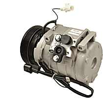 A/C Compressor, 10S17C; Nipp; 7 Groove, With Clutch, 7-Groove Pulley, 6 Cyl 3.8L, 65 Series - 
