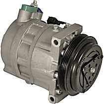 6512233 A/C Compressor, With Clutch, 4-Groove Pulley, 65 Series