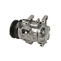 6512296 A/C Compressor, With Clutch, 6-Groove Pulley, 4, 2.3, 65 Series