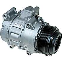 A/C Compressor, 7 Groove, With Clutch, 7-Groove Pulley, 6 Cyl 3.5L, 65 Series - 