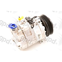 6512352 A/C Compressor Sold individually With Clutch, 6-Groove Pulley