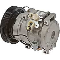 A/C Compressor, 6 Groove; Hs18, With Clutch, 6-Groove Pulley, 4 Cyl 2.3L, 65 Series - 