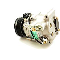 A/C Compressor, GAS, 6 Groove; Scroll, With Clutch, 6-Groove Pulley, 4 Cyl 2.3L, 65 Series - 