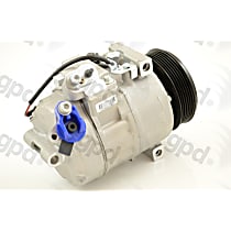 6512410 A/C Compressor Sold individually With Clutch, 6-Groove Pulley