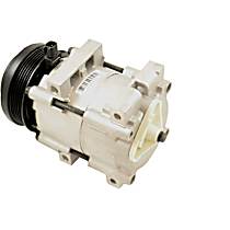 A/C Compressor, 6 Groove, With Clutch, 6-Groove Pulley, 4.0L, 65 Series - 