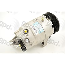 6512512 A/C Compressor Sold individually With Clutch, 6-Groove Pulley