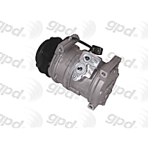 6512525 A/C Compressor Sold individually With Clutch, 6-Groove Pulley