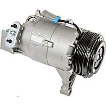 A/C Compressor, GAS, 6 Groove; Cvc, With Clutch, 6-Groove Pulley, 3.5L, 65 Series - 