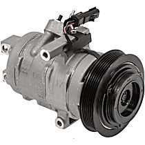 A/C Compressor, With Clutch, 6-Groove Pulley, 2.7L, 6Cyl, 65 Series