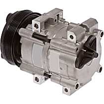 A/C Compressor, DOHC, 6 Groove; Fs10, With Clutch, 6-Groove Pulley, 4 Cyl 2.0L, 65 Series - 
