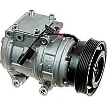 A/C Compressor, 6 Groove; 10Pa17C, With Clutch, 6-Groove Pulley, 3.8L, 65 Series - 