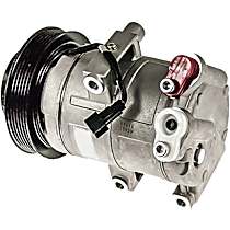 A/C Compressor, 6 Groove; Dks17Ds, With Clutch, 6-Groove Pulley, 3.0L, 65 Series - 