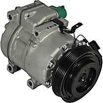 A/C Compressor, 6 Groove; Vs18; Without Direct Drive, With Clutch, 6-Groove Pulley, 4 Cyl 2.4L, 65 Series - 