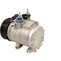 A/C Compressor Sold individually With Clutch, 8-Groove Pulley