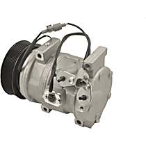 A/C Compressor, 8 Groove; 10Sr19C, With Clutch, 8-Groove Pulley, 5.7L, 65 Series - 