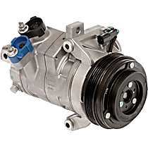 A/C Compressor, 4 Groove; Dks20Dt, With Clutch, 4-Groove Pulley, 6 Cyl 3.5L, 65 Series - 