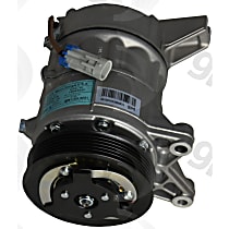 6512916 A/C Compressor Sold individually With Clutch, 6-Groove Pulley