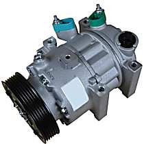 A/C Compressor, 6 Groove; Vs16E, With Clutch, 6-Groove Pulley, 4 Cyl 2.0L, 65 Series - 