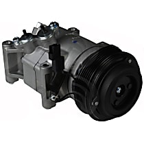 6513055 A/C Compressor Sold individually With Clutch, 6-Groove Pulley