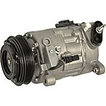 A/C Compressor Sold individually With Clutch, 4-Groove Pulley